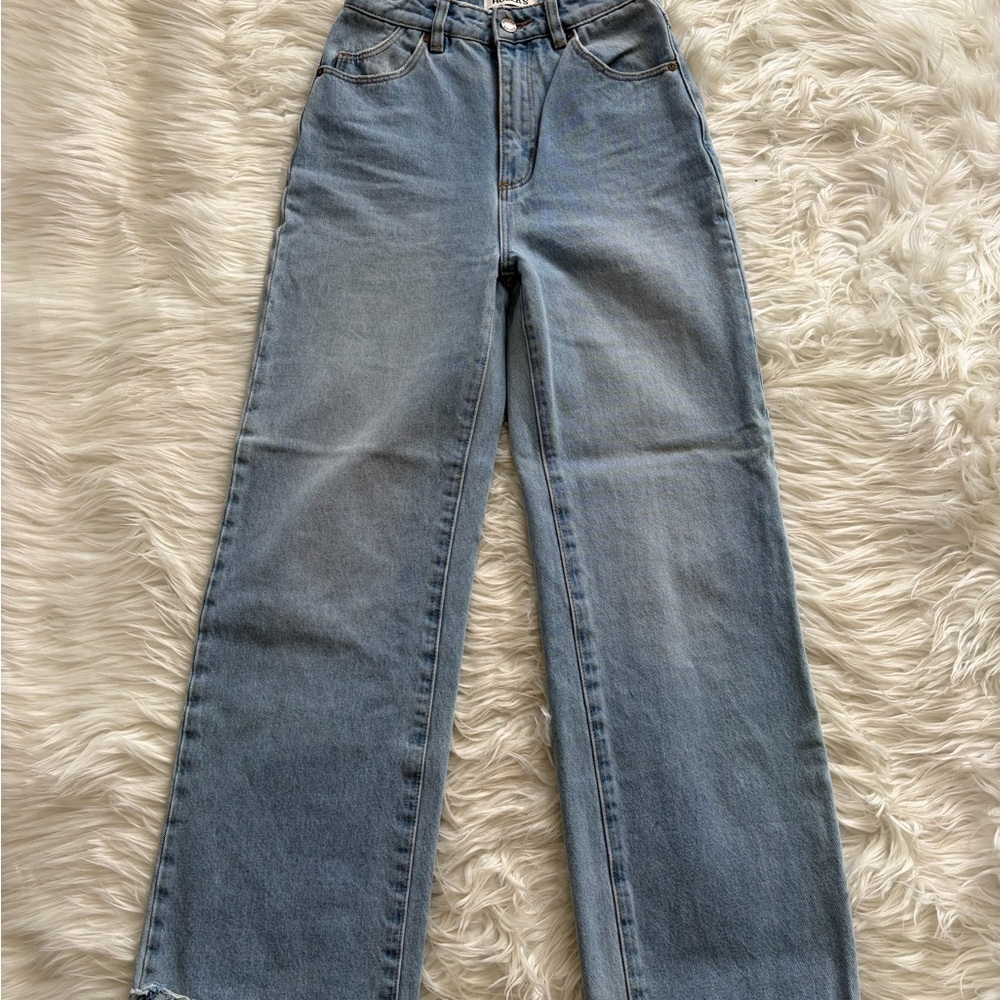 Rollas Heidi High Rise Loose Straight Leg Jeans - Picture 3 of 8